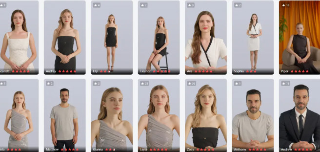 AI数字人免费体验，数百公模任选，口播必备神器-珍珠贝壳